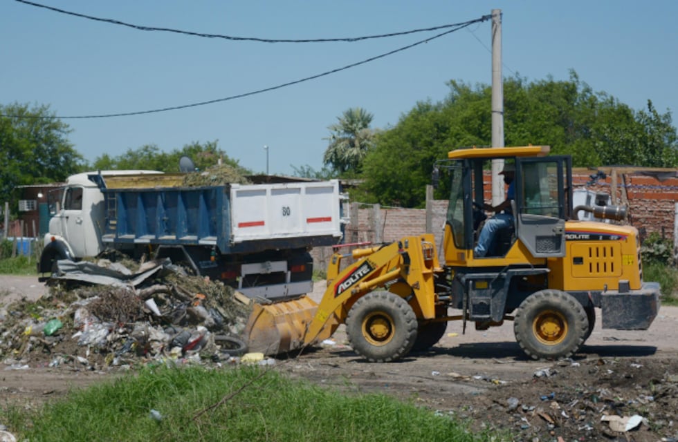 El Municipio de Resistencia erradicó un minibasural en el barrio el Porvenir