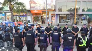 Megaoperativo policial en el límite interprovincial