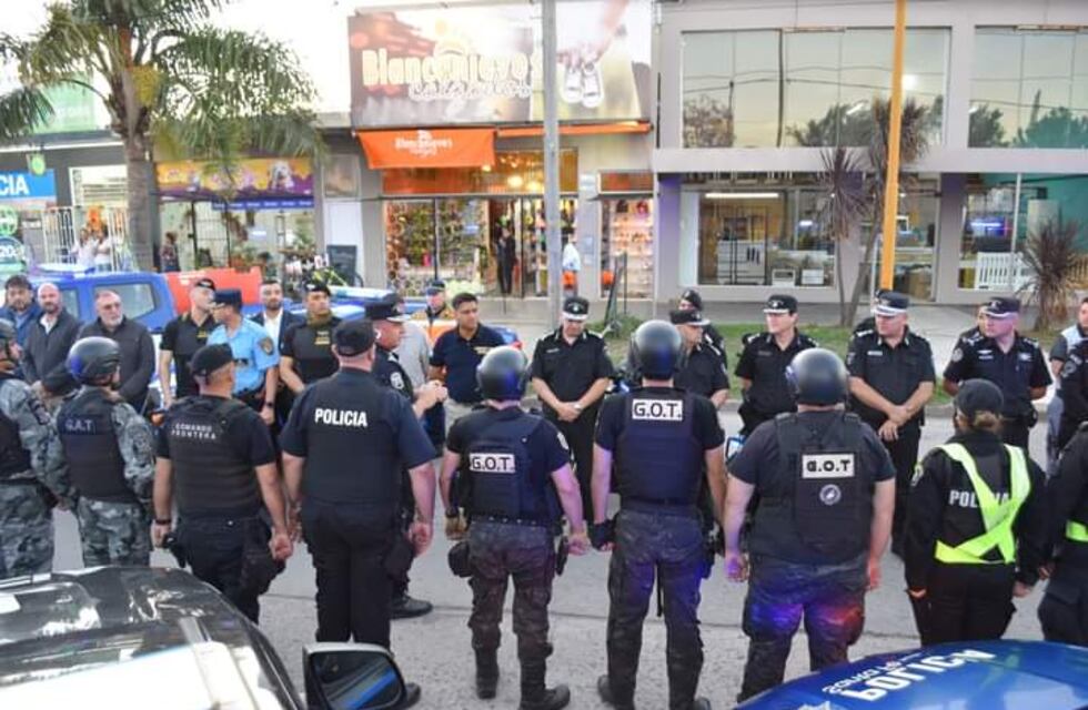 Megaoperativo en el límite entre Córdoba y Santa Fe