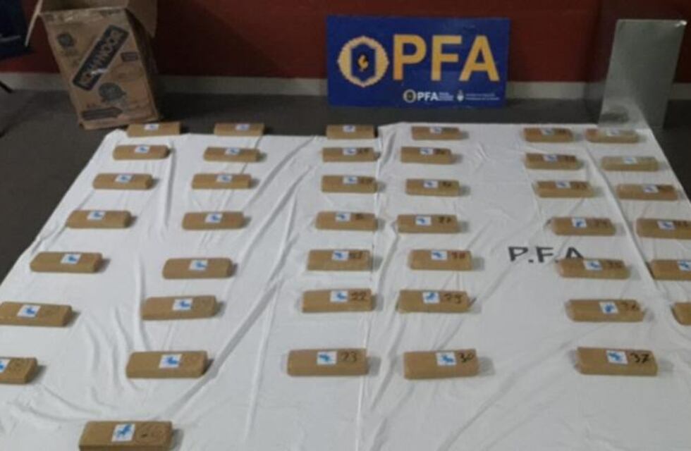 La Policía Federal incautó marihuana en cajas de encomiendas en Puerto Esperanza