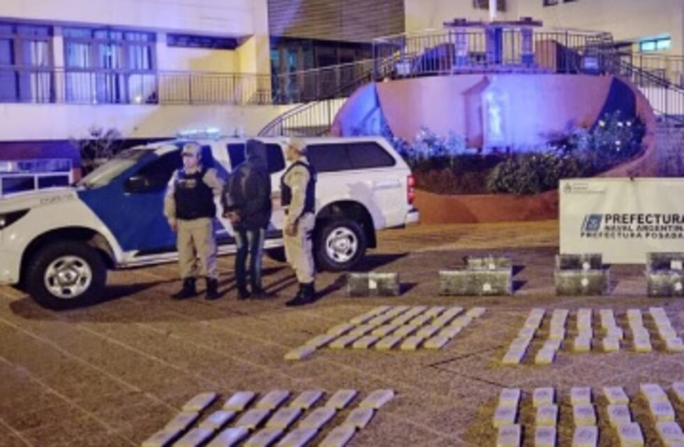 Incautan más de 240 kilogramos de marihuana en Posadas