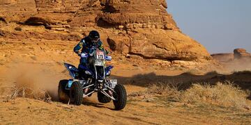 Francisco Moreno abandonó el Dakar 2024