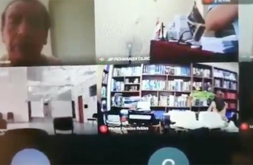 Un abogado mantuvo relaciones sexuales en plena audiencia virtual en Perú y todo quedó grabado