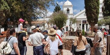 La ciudad histórica de Humahuaca es uno de los principales polos de atracción para el turismo que llega a Jujuy.
