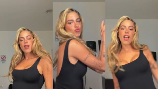 “Vibes de embarazo”: el video de Tini Stoessel bailando en TikTok que volvió locos a sus fans