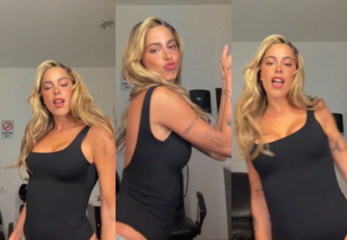 “Vibes de embarazo”: el video de Tini Stoessel bailando en TikTok que volvió locos a sus fans