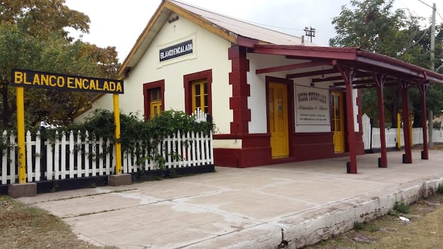 La Estación Blanco Encalada, en Las Compuertas (Luján de Cuyo) será ahora la sede del Museo Ferroviario Alejandrino Alfonso.