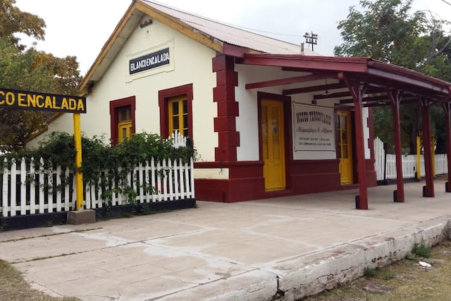 La Estación Blanco Encalada, en Las Compuertas (Luján de Cuyo) será ahora la sede del Museo Ferroviario Alejandrino Alfonso.