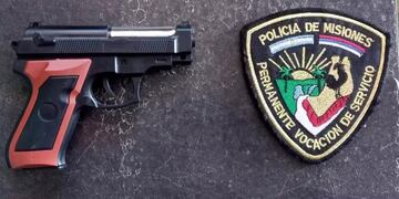 Intentó asaltar con un arma de juguete y terminó detenido.