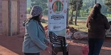 Más de 100 animales ya recibieron la vacuna antirrábica en Montecarlo.