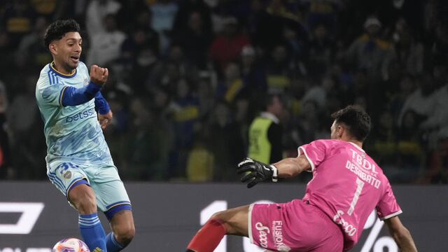 Cristian Medina, la figura del triunfo xeneize. (Foto: @BocaJrsOficial)