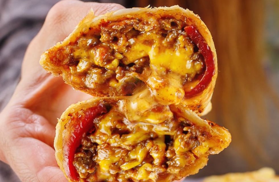 Día de la empanada: cómo hacer relleno de cheeseburguer