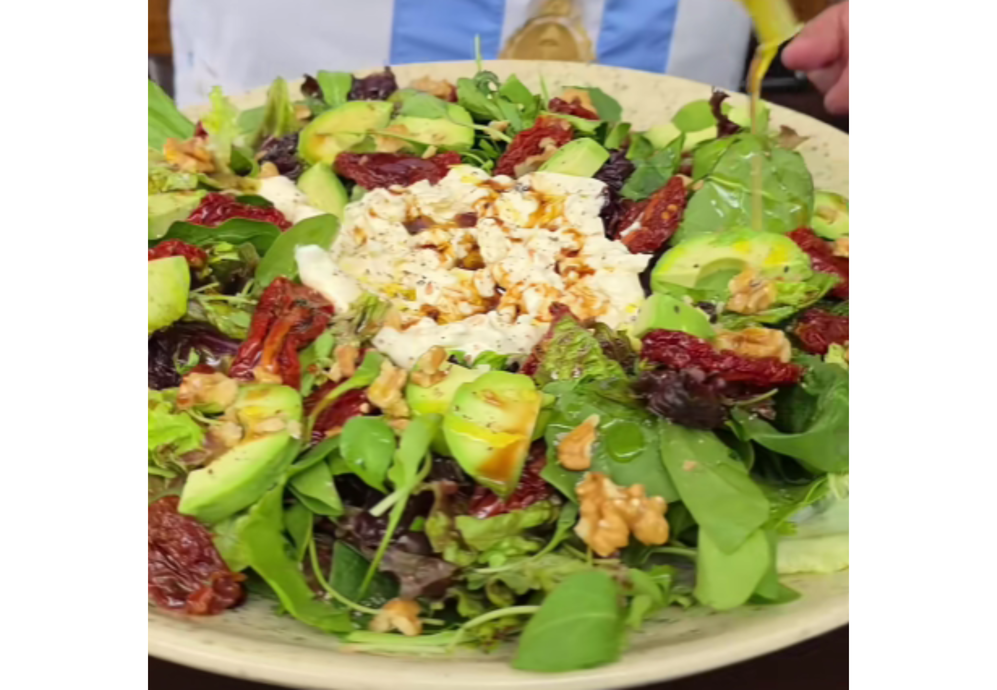 Así queda la ensalada.