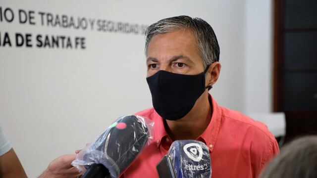 El ministro de Trabajo provincial, Juan Manuel Pusineri confirmó nueva fecha para reunirse con docentes (Gobierno de Santa Fe).