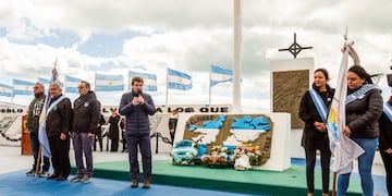 Melella encabezó en Río Grande el acto por el Día de la Soberanía Nacional