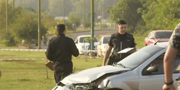 Posadas: autopsia reveló que la mujer que cayó al arroyo Mártires con un auto falleció ahogada.