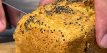 La receta de un pan sin harina en simples pasos.