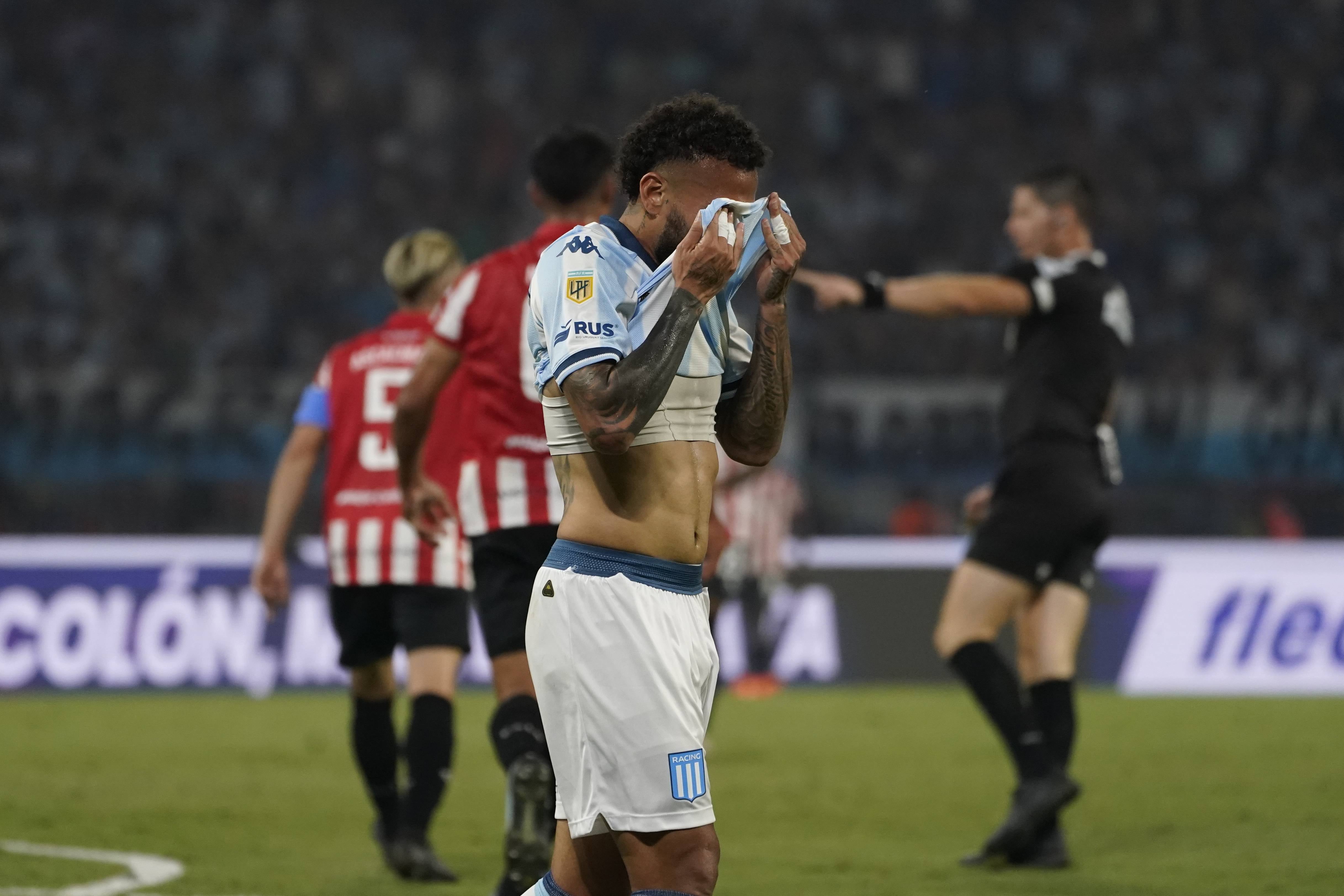 Racing vs. Estudiantes de La Plata. (Gentileza Clarín)