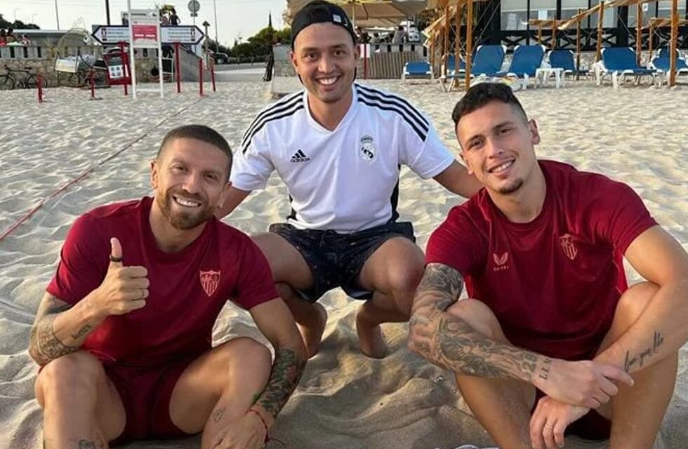 “Fue como si estuviera en una juntada con amigos”, contó el cordobés que conoció a Gómez y Ocampos en la playa