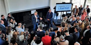 Mauricio Macri estuvo en un acto en Rosario