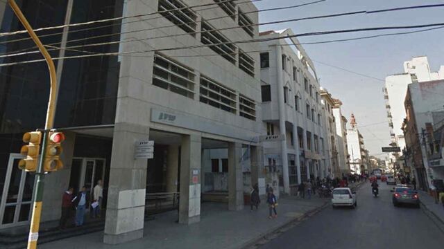 SALTA. La sede de Afip en Salta donde trabajaba Sergio (Imagen de Google Street View).