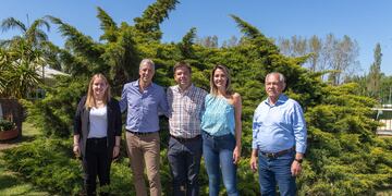 Soldini: Alejandro Luciani inició su campaña junto a Carolina Losada (Alejandro Luciani)