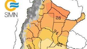 Los resultados del nuevo reporte climático de cara al verano en Córdoba.