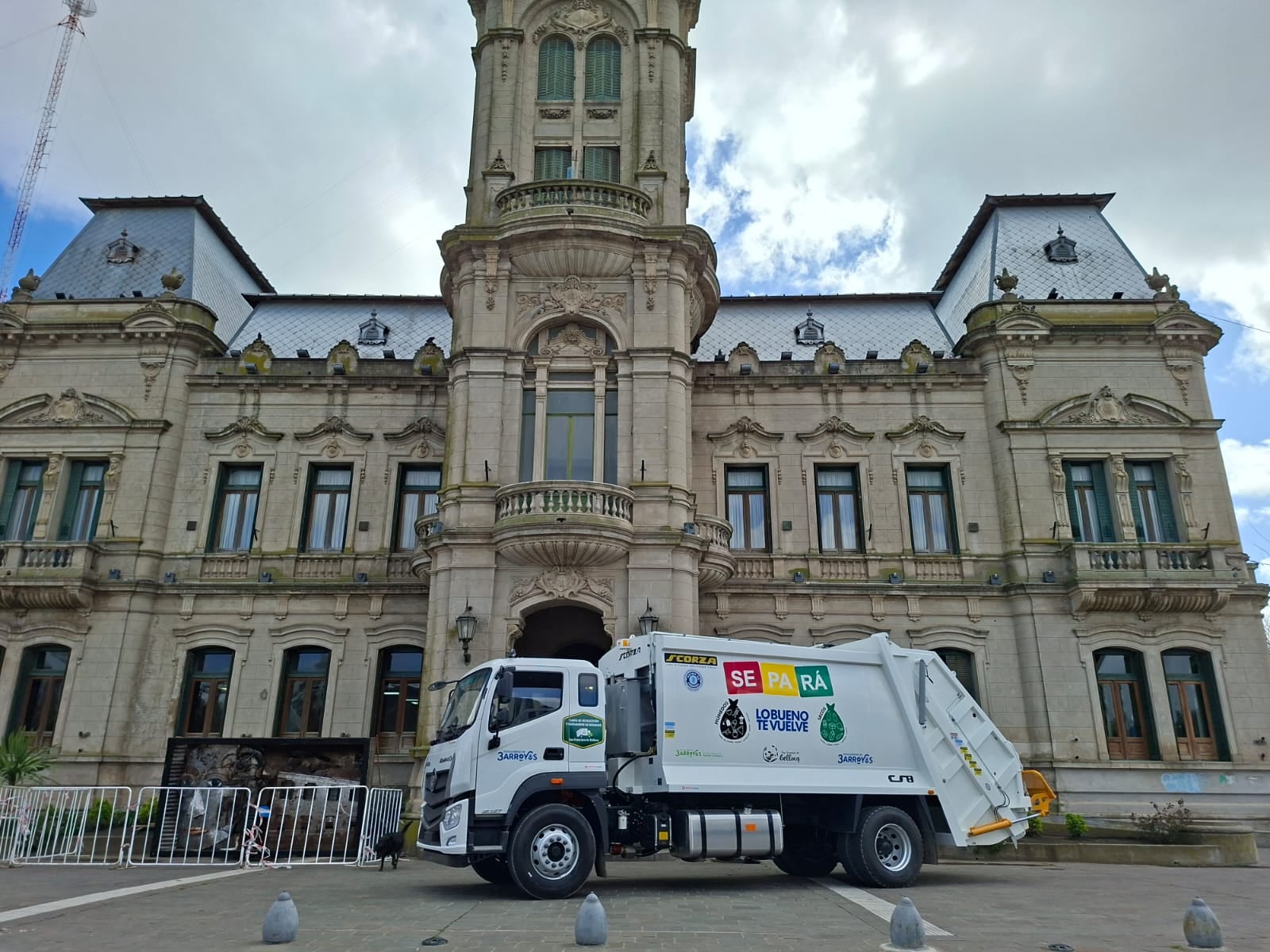 Nuevo camión para la Planta Recicladora de San Francisco de Bellocq