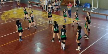 Jugadoras del Cataratas Voley a la Preselección Misionera.
