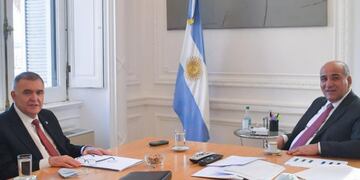 Jaldo se reunió con Manzur en Buenos Aires.