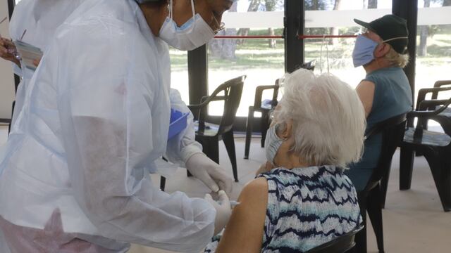 Otra de las imágenes de la jornada en el Estadio Arena de 8 a 13 horas.