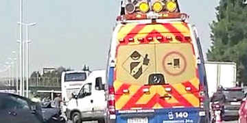 Fuerte choque múltiple en la Autopista del Oeste: tres personas murieron
