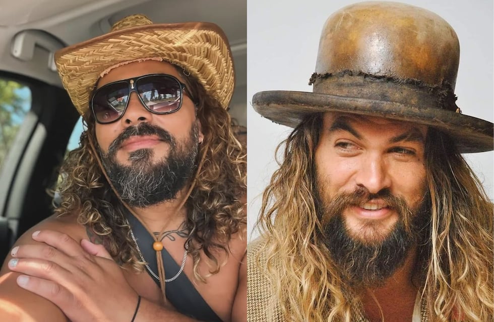Igualito a Aquaman: quién es el rosarino que todos confunden con Jason Momoa y arrasa en redes