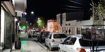 Nuevas luminarias LED en calle Rivadavia y en el perímetro del Hospital Municipal