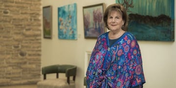 Alicia Groisman, la artista mendocina que expondrá en el Carrusel du Louvre de París.