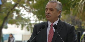 Alberto Fernández no llevó a cabo el acto previsto en el conurbano bonaerense. Foto: Los Andes.