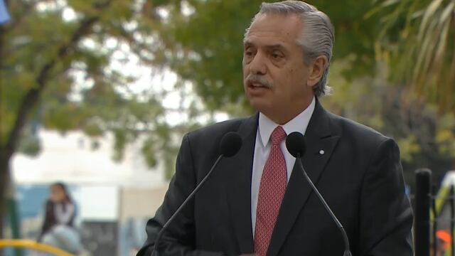 Alberto Fernández no llevó a cabo el acto previsto en el conurbano bonaerense. Foto: Los Andes.