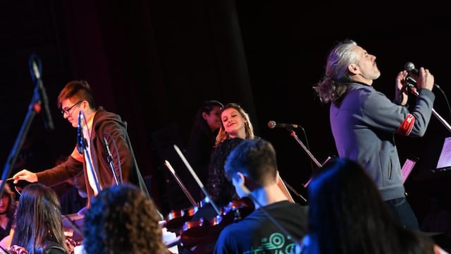 El tributo de la "Remo Pignoni" a Charly García