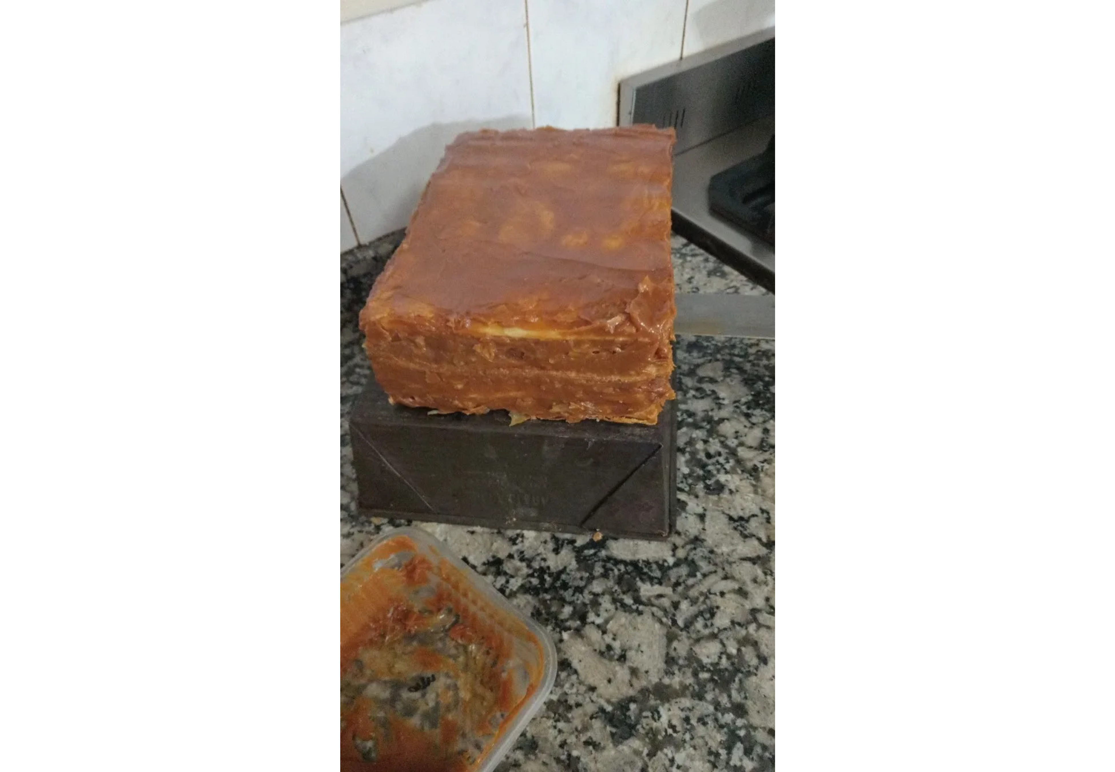Esta torta es muy fácil de hacer.