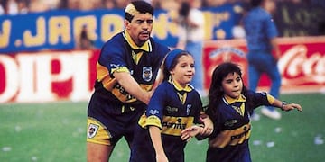 Dalma y Gianinna Maradona recordaron a su padre en el día de su cumpleaños (Foto: Internet)