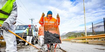Ushuaia: realizarán trabajos de bacheo en el barrio Mirador de los Andes