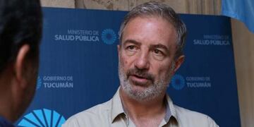 El doctor Gonzalo Colombres, neumonólogo infantil del Hospital de Niños de nuestra provincia.