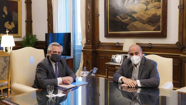 El gobernador Manzur se reunió con el presidente en Buenos Aires.