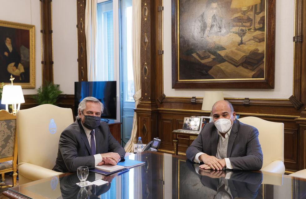 El gobernador Juan Manzur se reunió con el presidente Alberto Fernández