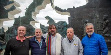 Reciben en Ushuaia al padre Pepe Di Paola