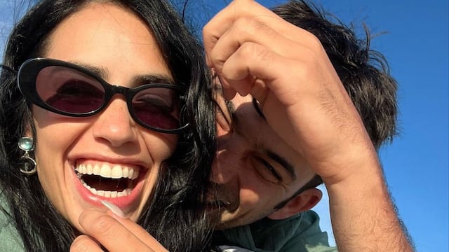 A los besos en el agua: las fotos de las románticas vacaciones de Lali Espósito y Pedro Rosemblat
