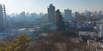 La ciudad vivió dos días insoportables por efecto del viento desde el este.