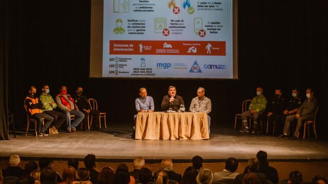 Estuvo encabezada por el Intendente y contó con la presencia de distintas fuerzas de intervención
