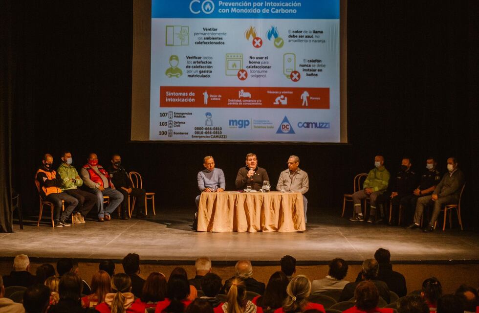 Se desarrolló una jornada de capacitación para prevenir la intoxicación por monóxido de carbono