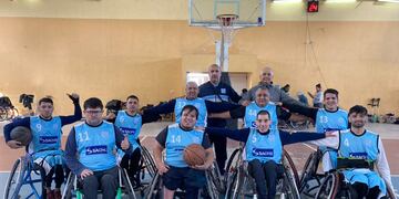 Básquet en silla de ruedas San Francisco Francisco Astudillo